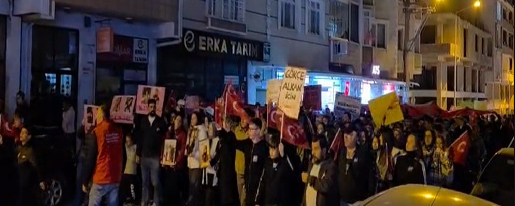 Karacabey’de öldürülen Gökçe Alkan için yürüyüş düzenlendi
