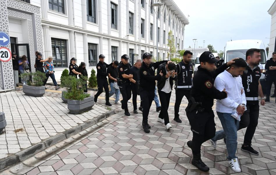 Kocaeli merkezli ‘Sokaklar Güvende’ operasyonunda 7 tutuklama
