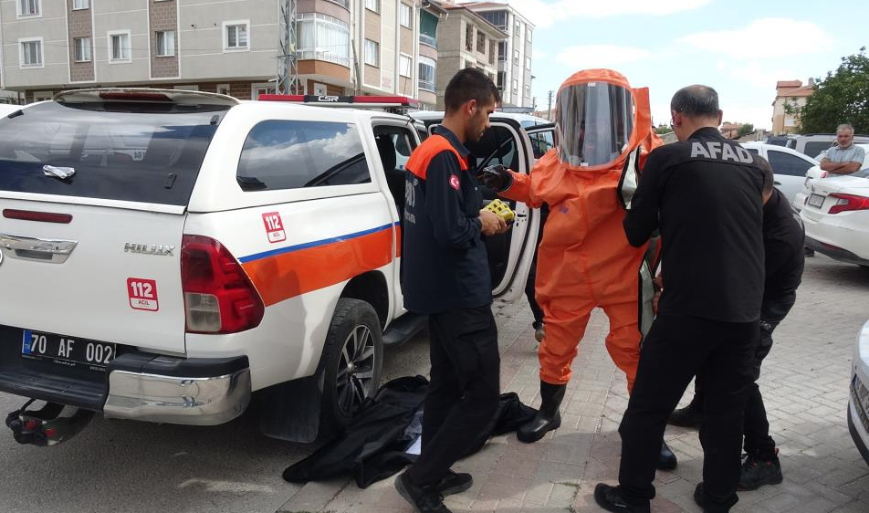 Karaman'da karı koca evlerinde ölü bulundu