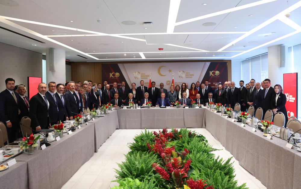 Erdoğan, New York’ta iş dünyası temsilcileriyle buluştu